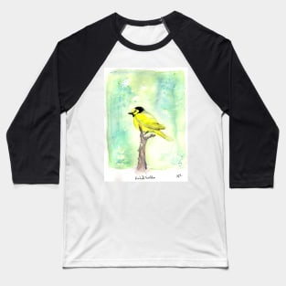 hooded warbler watercolor Baseball T-Shirt